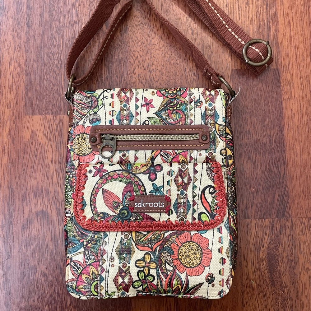 Sakroots Small Flap Messenger Bag